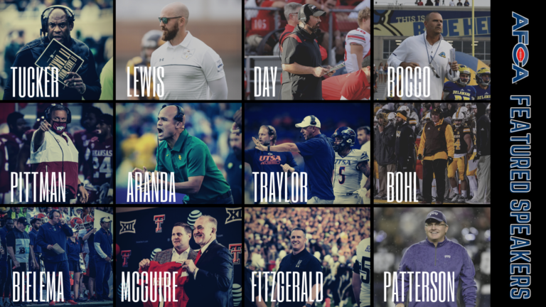 2022 AFCA Centennial Convention Featured Speakers - AFCA