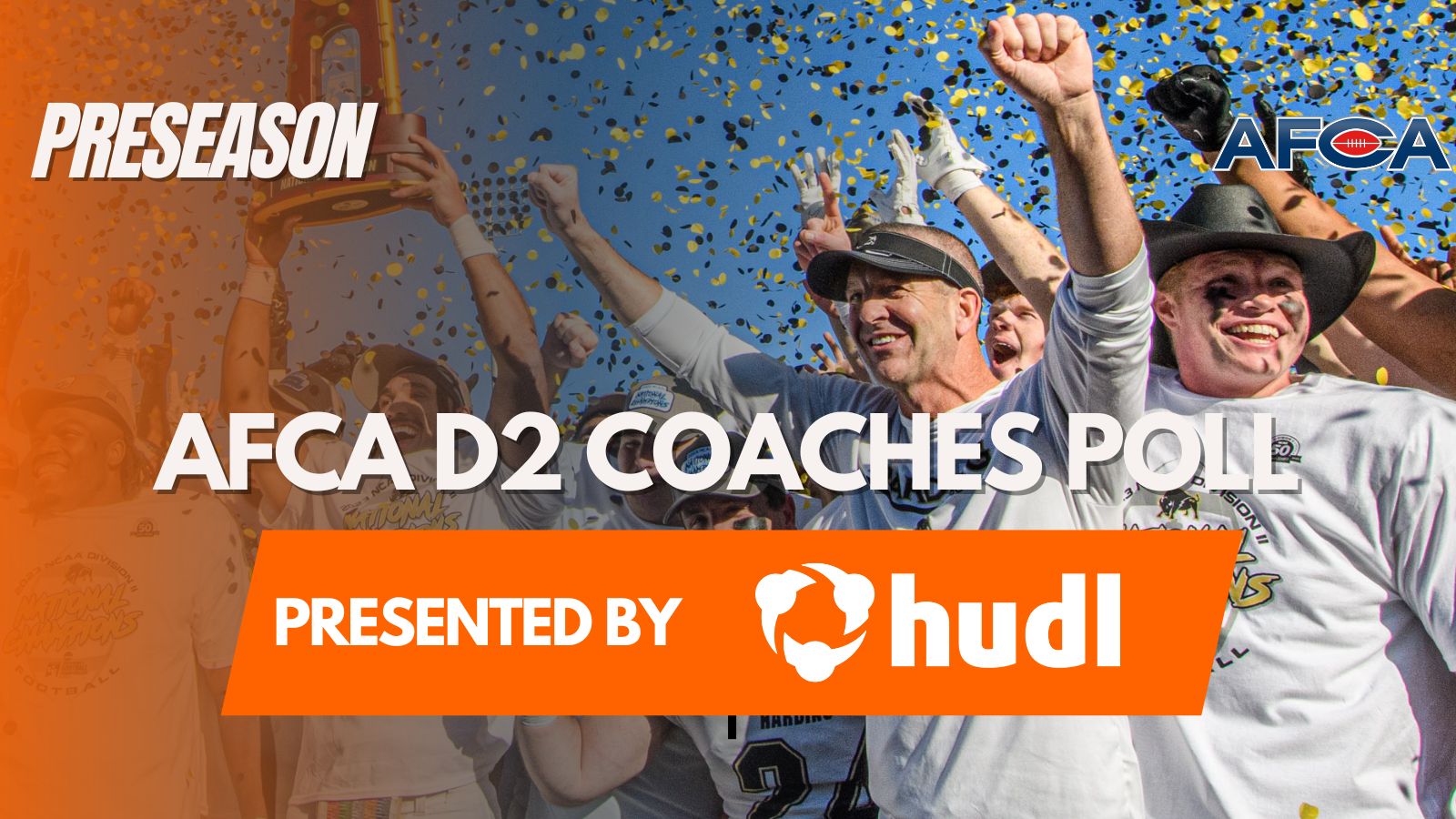 AFCA D2 Coaches Poll Presented by Hudl - Preseason