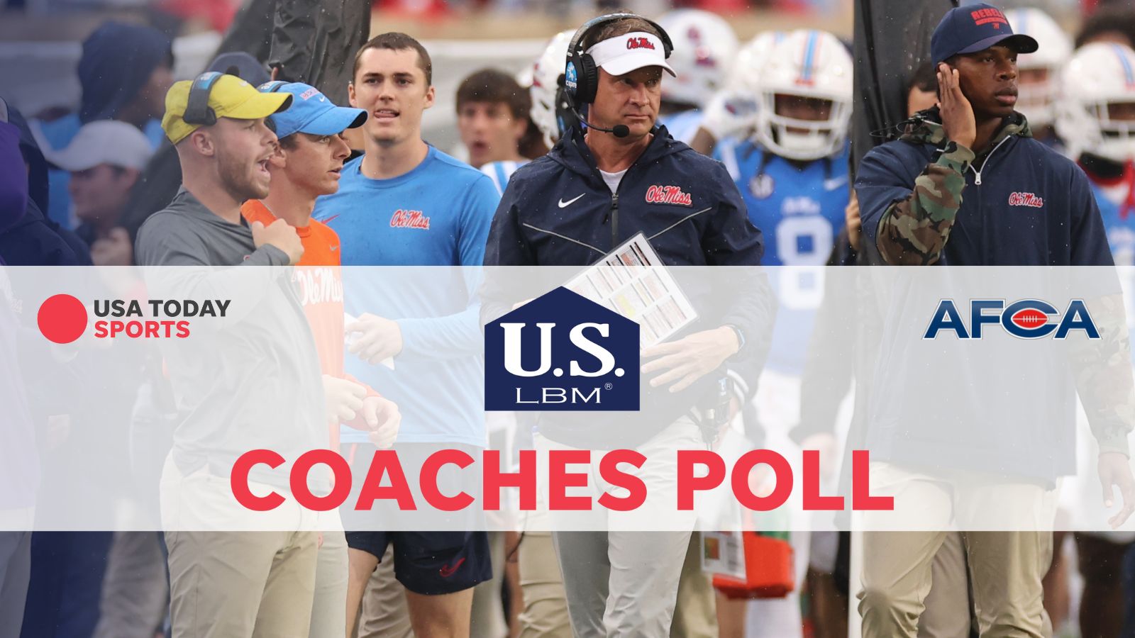 US LBM Coaches Poll Lane Kiffin