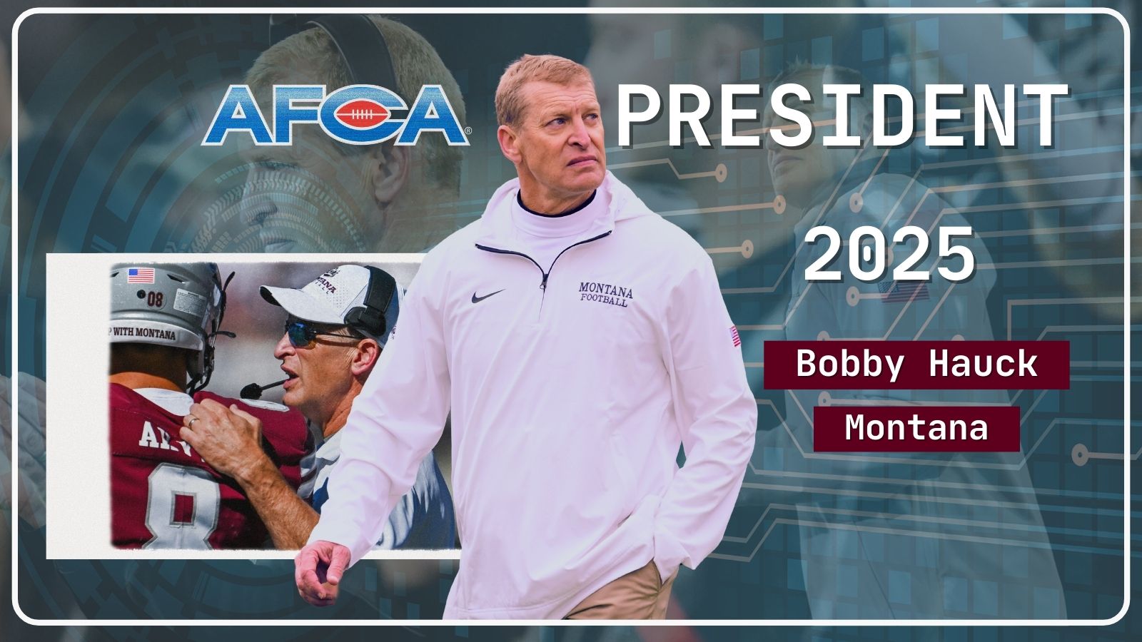 2025 AFCA President - Bobby Hauck